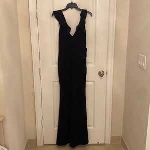 Lulus Perfect Opportunity Maxi Dress in Black. Size S.